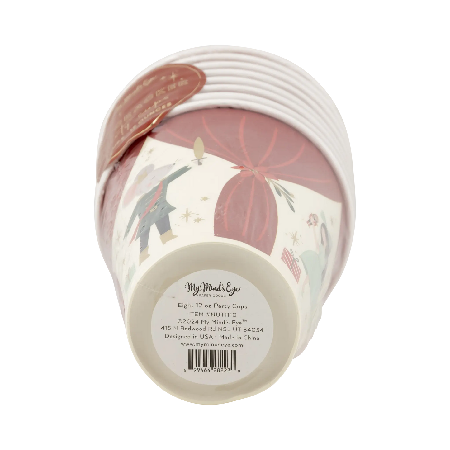 My Mind’s Eye - NUT1110 - Nutcracker Paper Cup My Mind’s Eye
