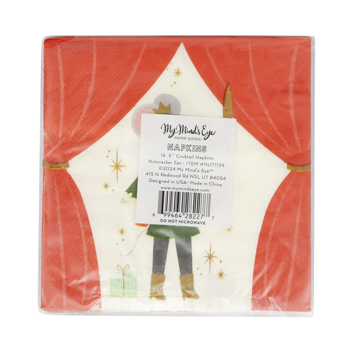 My Mind’s Eye - NUT1139 - Nutcracker Napkin Set My Mind’s Eye