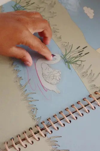 My sticker Book FSC - Blush Konges Slojd