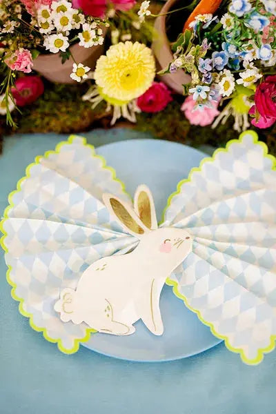 Napkins Bunny, mix, 14x15 cm Partydeco