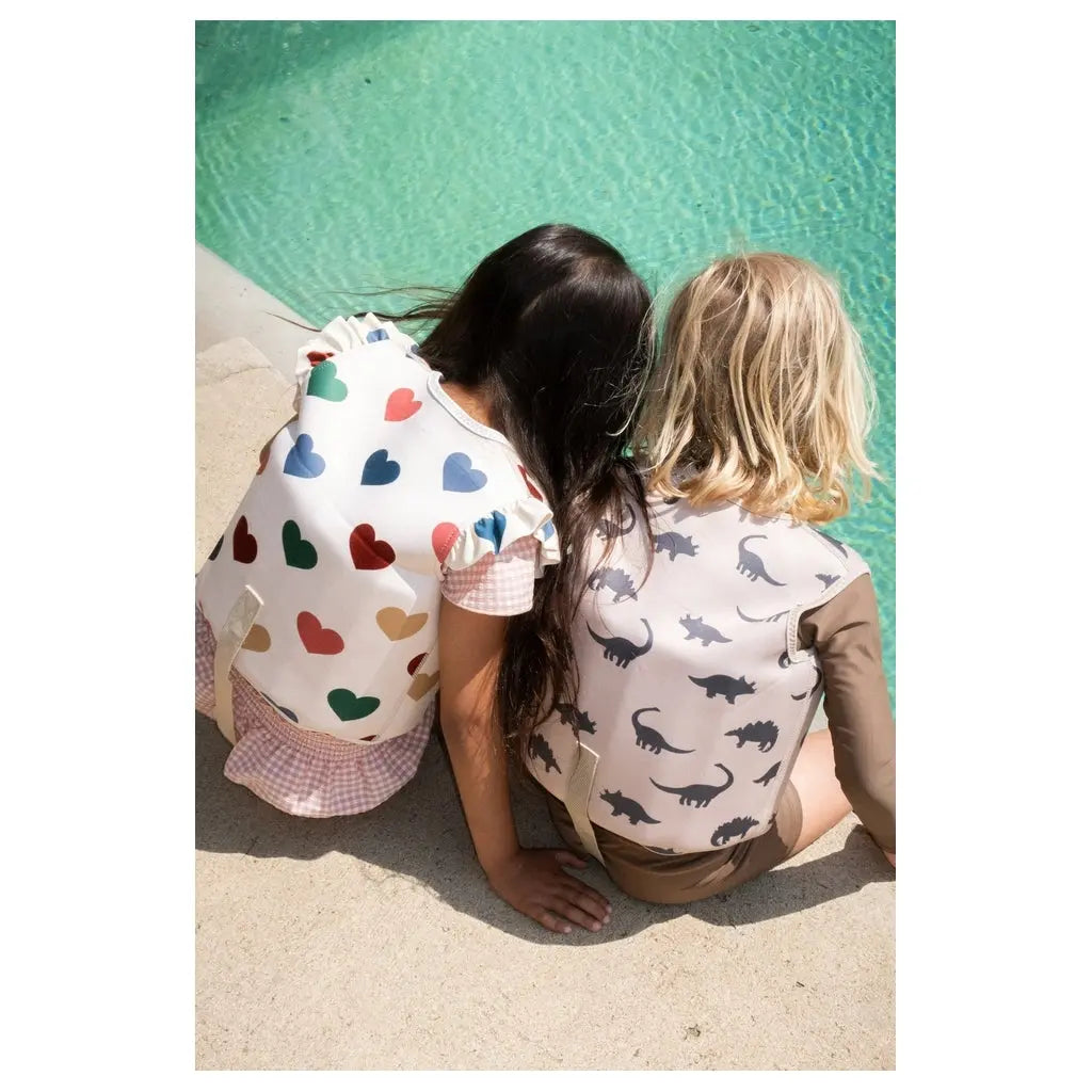 Neoprene Float Vest Frill - Bon coeur colore Konges Slojd