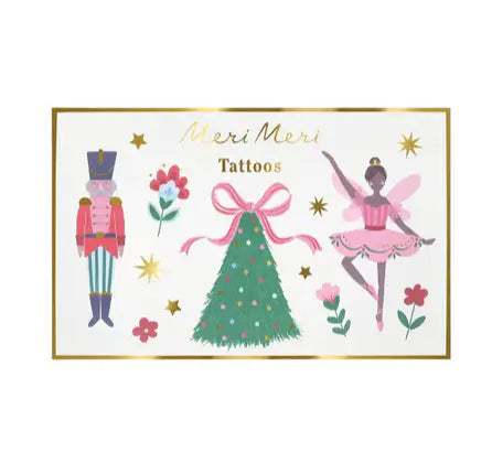 Nutcracker ballet tattoos Meri Meri