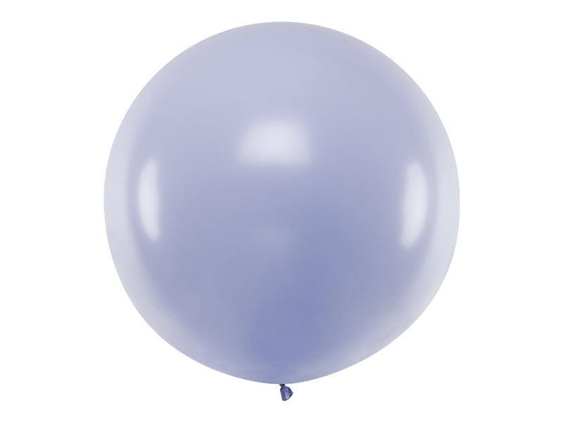 Round Baloon 1m, Pastel Light Lilac (OLBO-004J)
