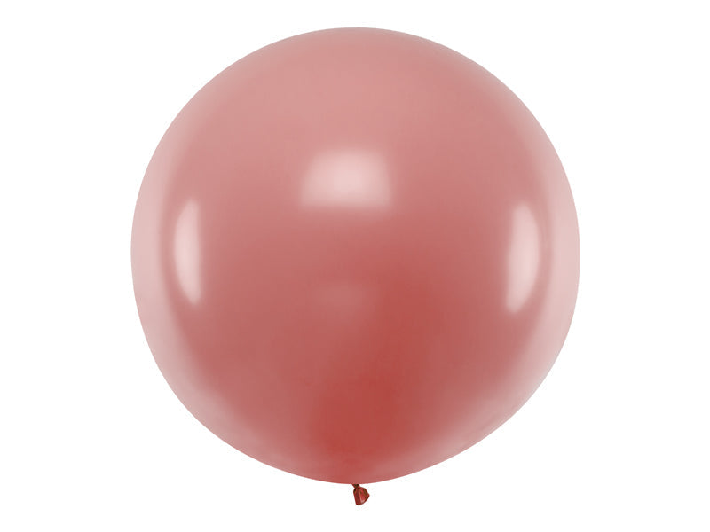 Round balloon 1 m, Pastel Wild Rose (OLBO-081AN)