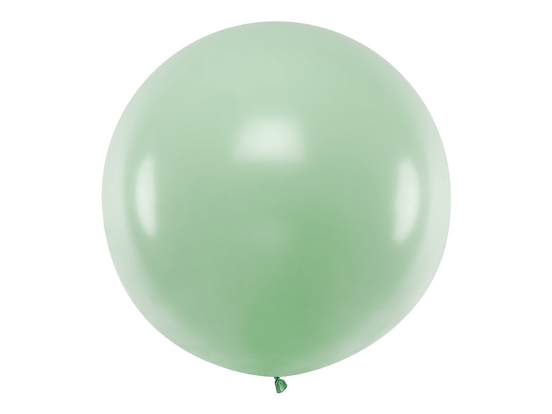 Round Balloon 1m, Pastel Pistachio (OLBO-096)