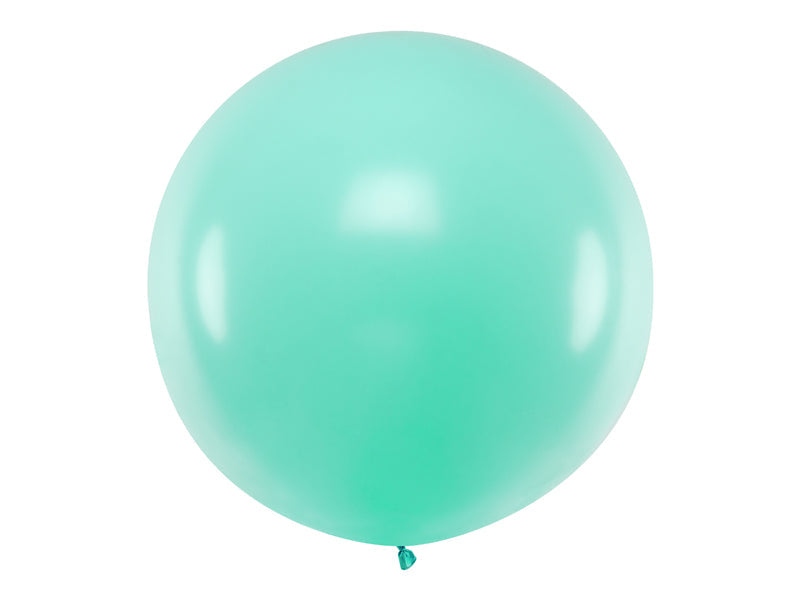 Round Baloon 1m, Pastel Light Mint (OLBO-103J)