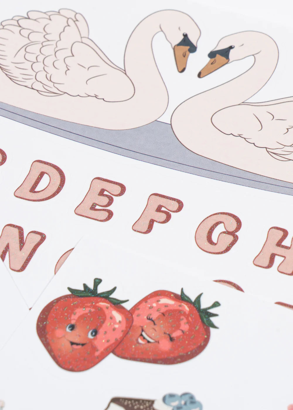KS105693 Back to school stickers - Swan