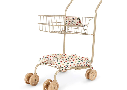 Kids Shopping Cart - mon coeur coloré