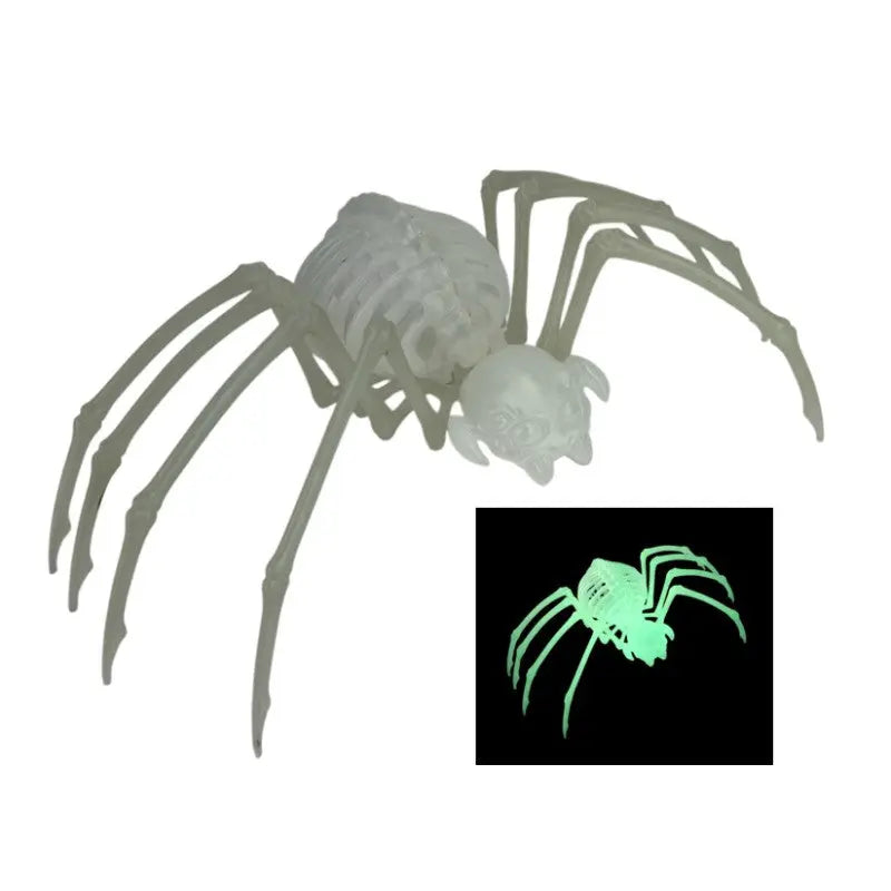 PHOSPHORESCENT SKELETON SPIDER GM 36 x 23 x 12 cm JSBlueRidge Toys