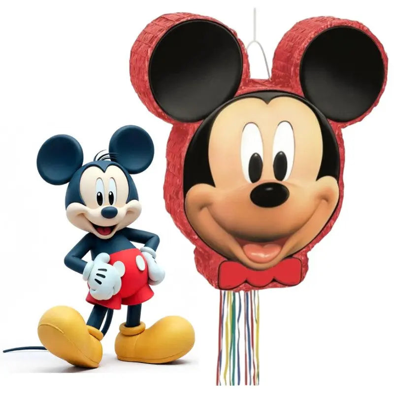 PINATA to pull - Mickey Mouse 50 x 47 cm Cotillons D Alsace
