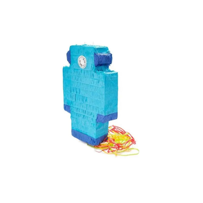 PINATA to pull - Robot blue 42 x 28 x 9 cm Folat