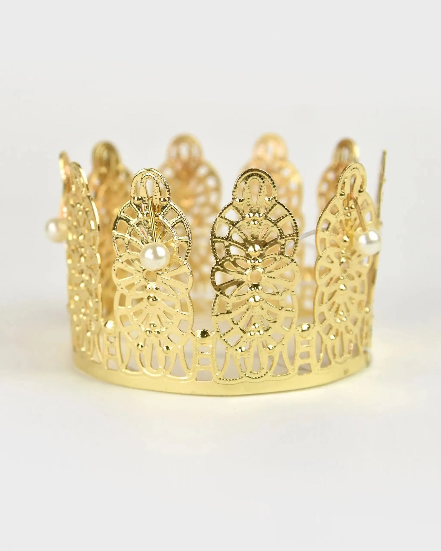 PRINCESS CROWN w PEARLS METAL Rockahula Kids US