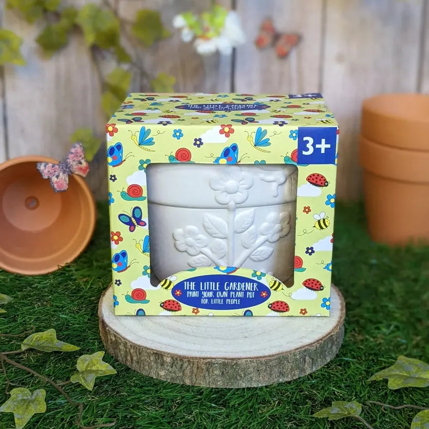 little people plant pots Paint Your Own Flower Pot - Little Gardener