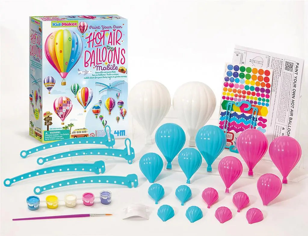 Paint Your Own Mobile-Hot Air Balloons Dam