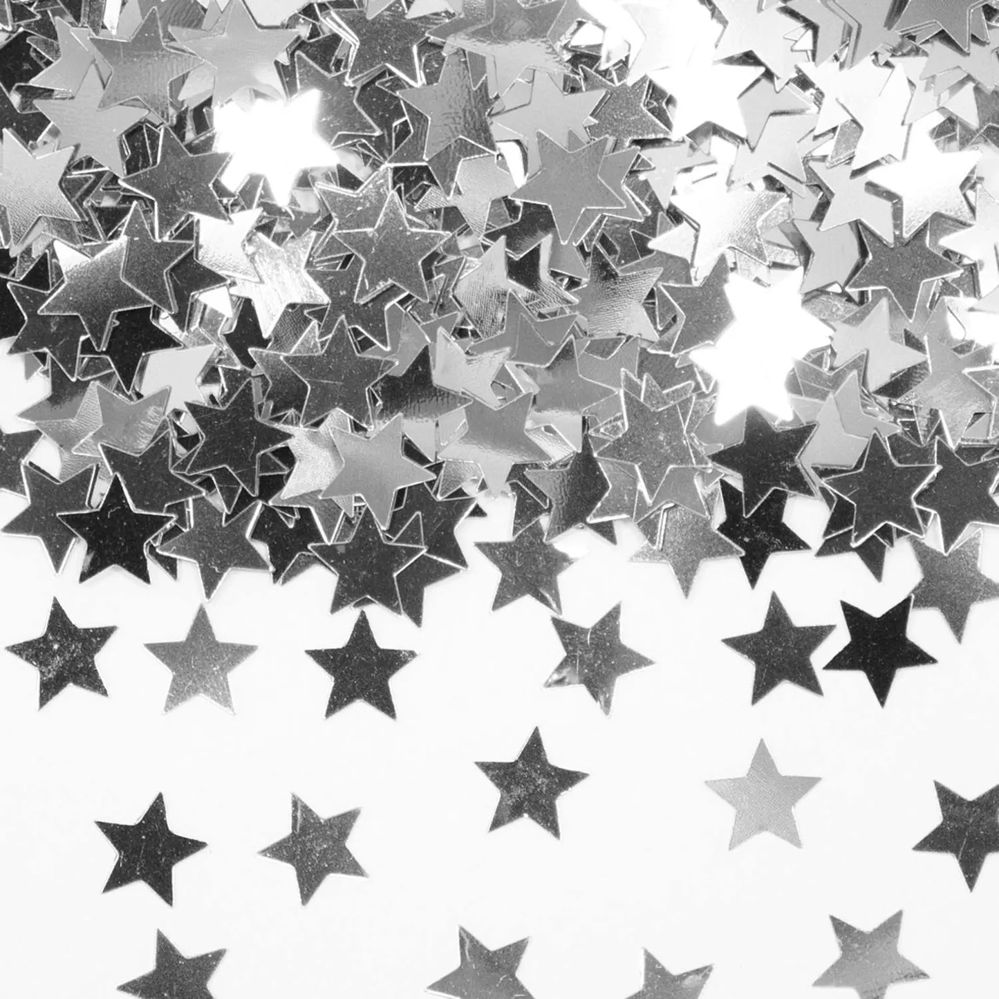 Party Confetti Silver Stars Folat