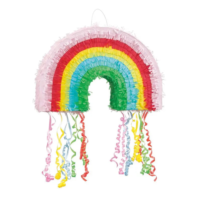 Pinata Rainbow to pull 50 x 33 cm cotillons Alsace