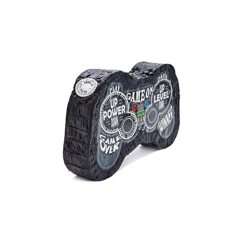 Pinata Video Game Controller Black 42 x 8,5 x 30 cm cotillons Alsace