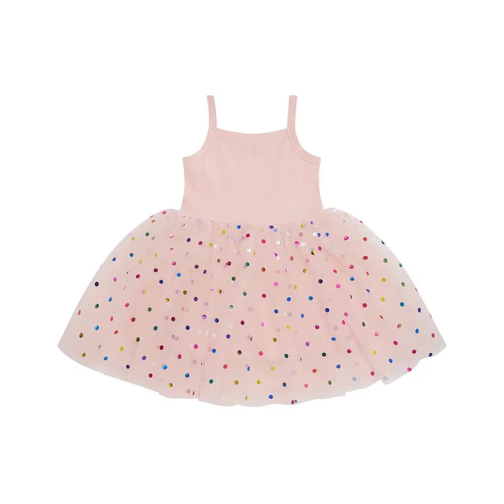 Pink Spot Dress Bob & blossom