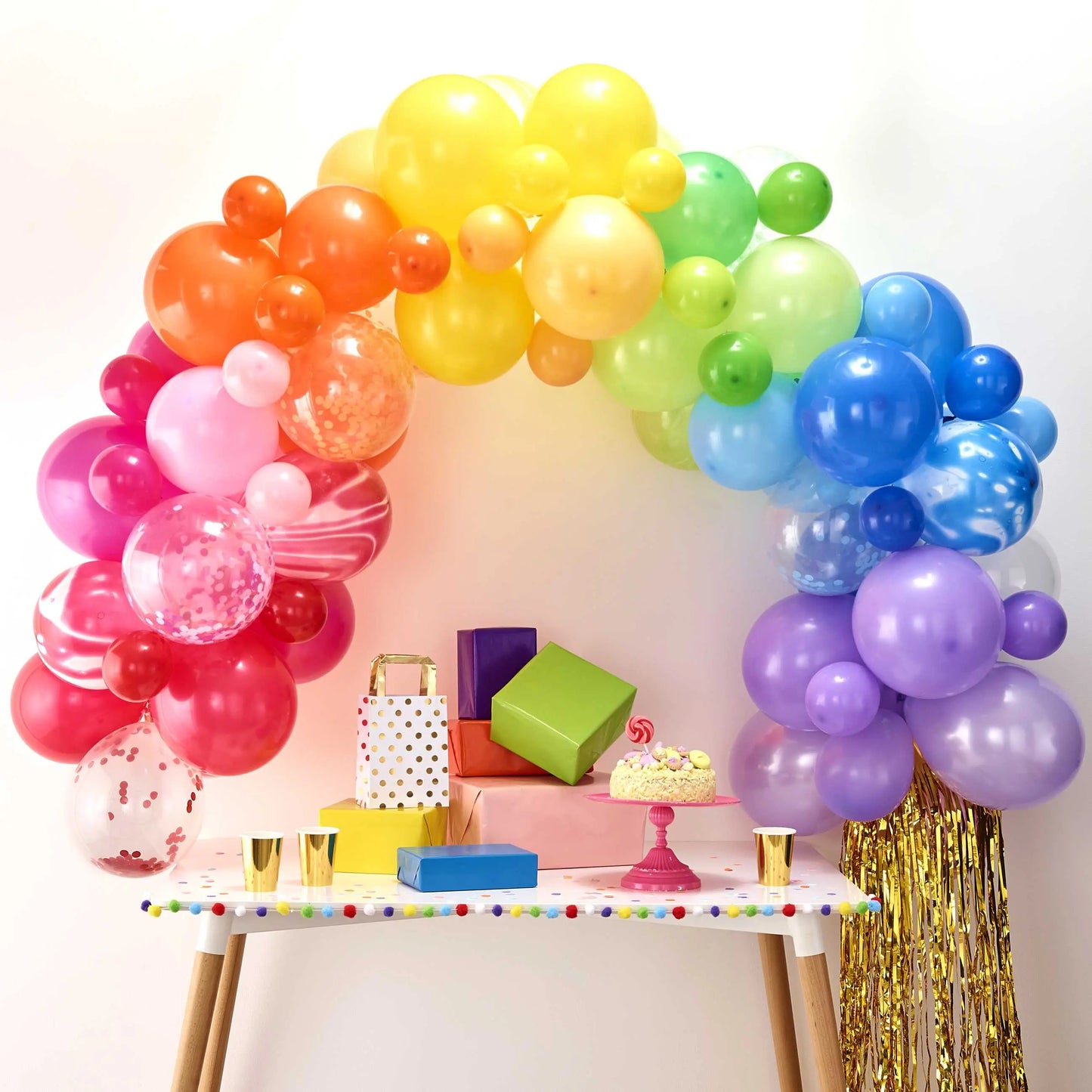 Rainbow Balloon Arch Kit GingerRay