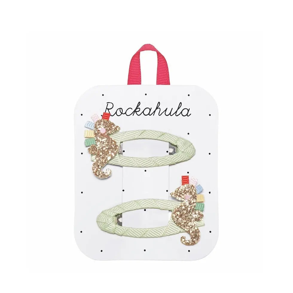 Rainbow Seahorse Clips Rockahula