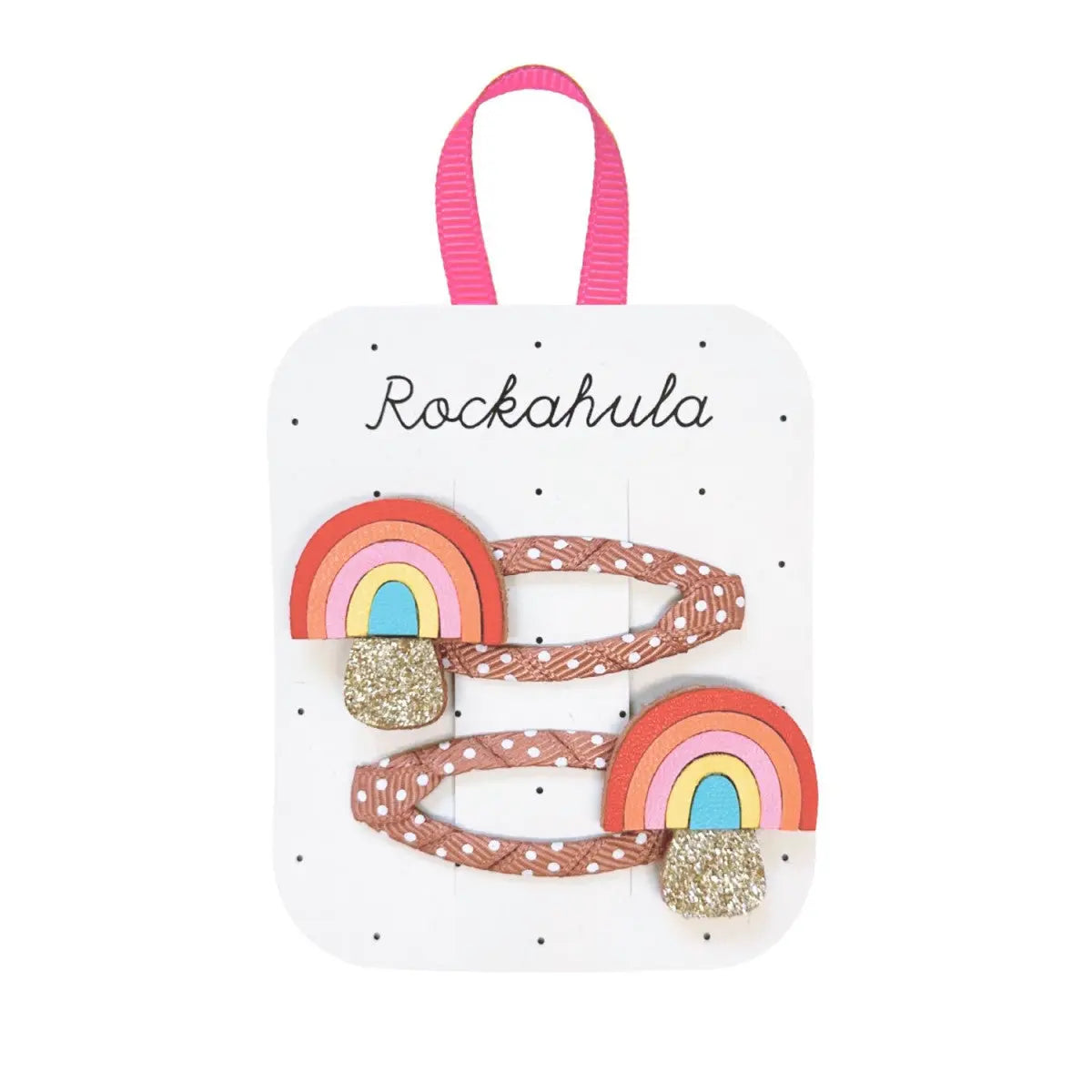 Rainbow Toadstool Clips Rockahula