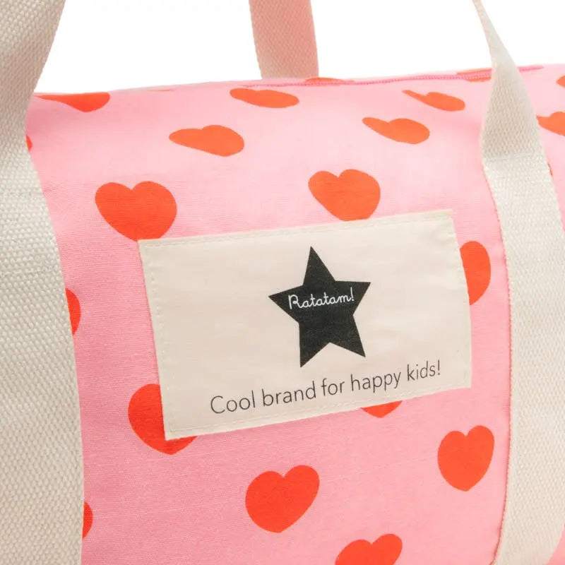 Ratatam! - Bowling bag with small heart patterns - Pink Ratatam!