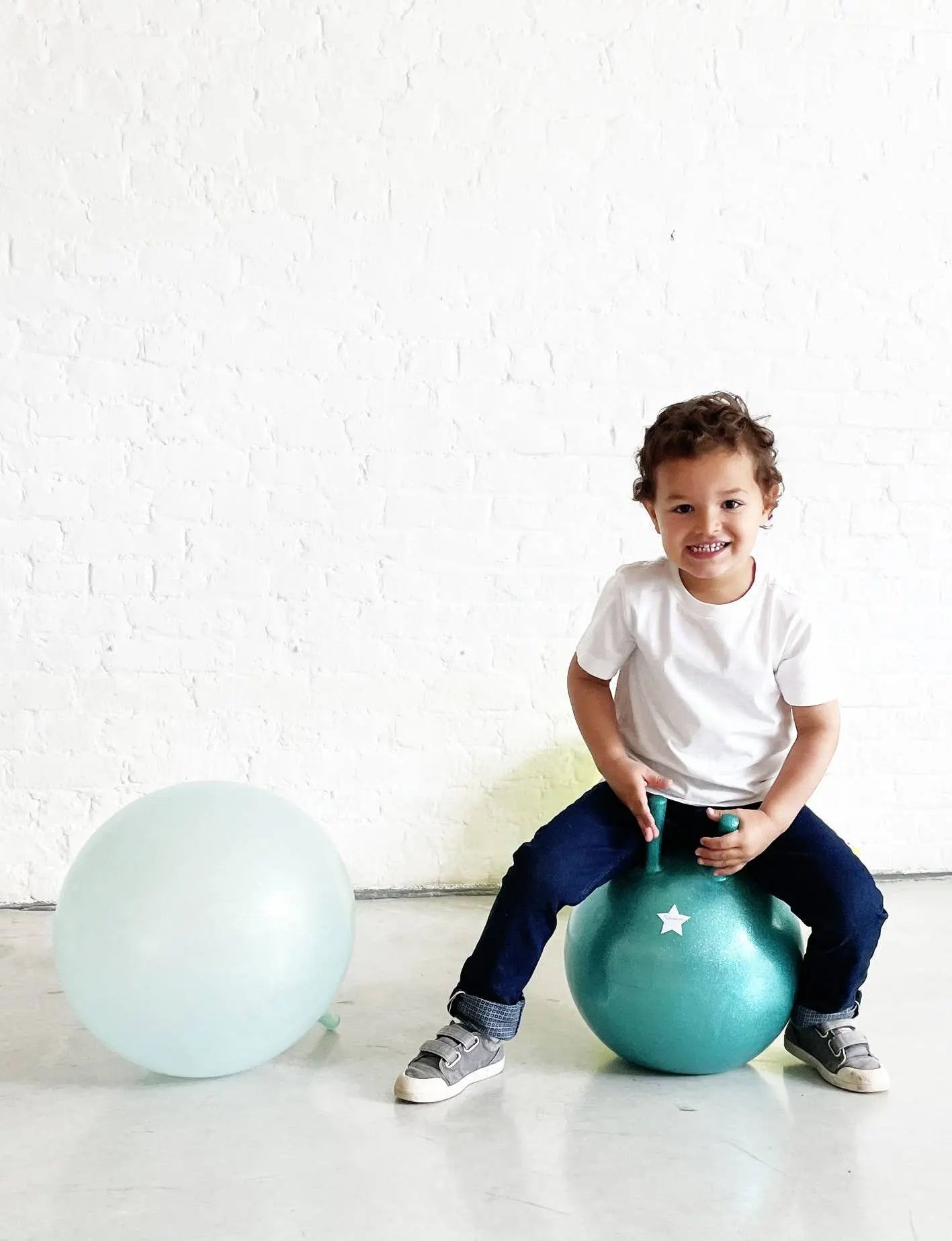 Ratatam! - Glitter blue summer jumping ball Ratatam!