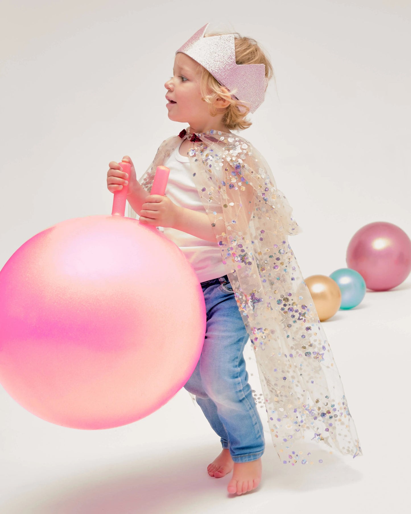 Ratatam! - Glittery pink summer jumping ball Ratatam!