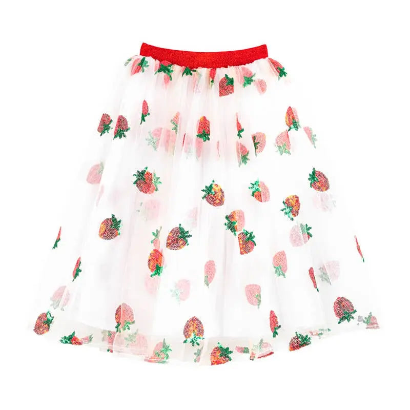 Ratatam! - Long strawberry sequin petticoat ā Red Ratatam!