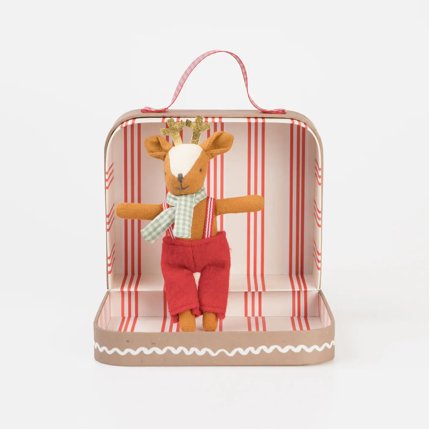 Reindeer Mini Doll & Suitcase Meri Meri