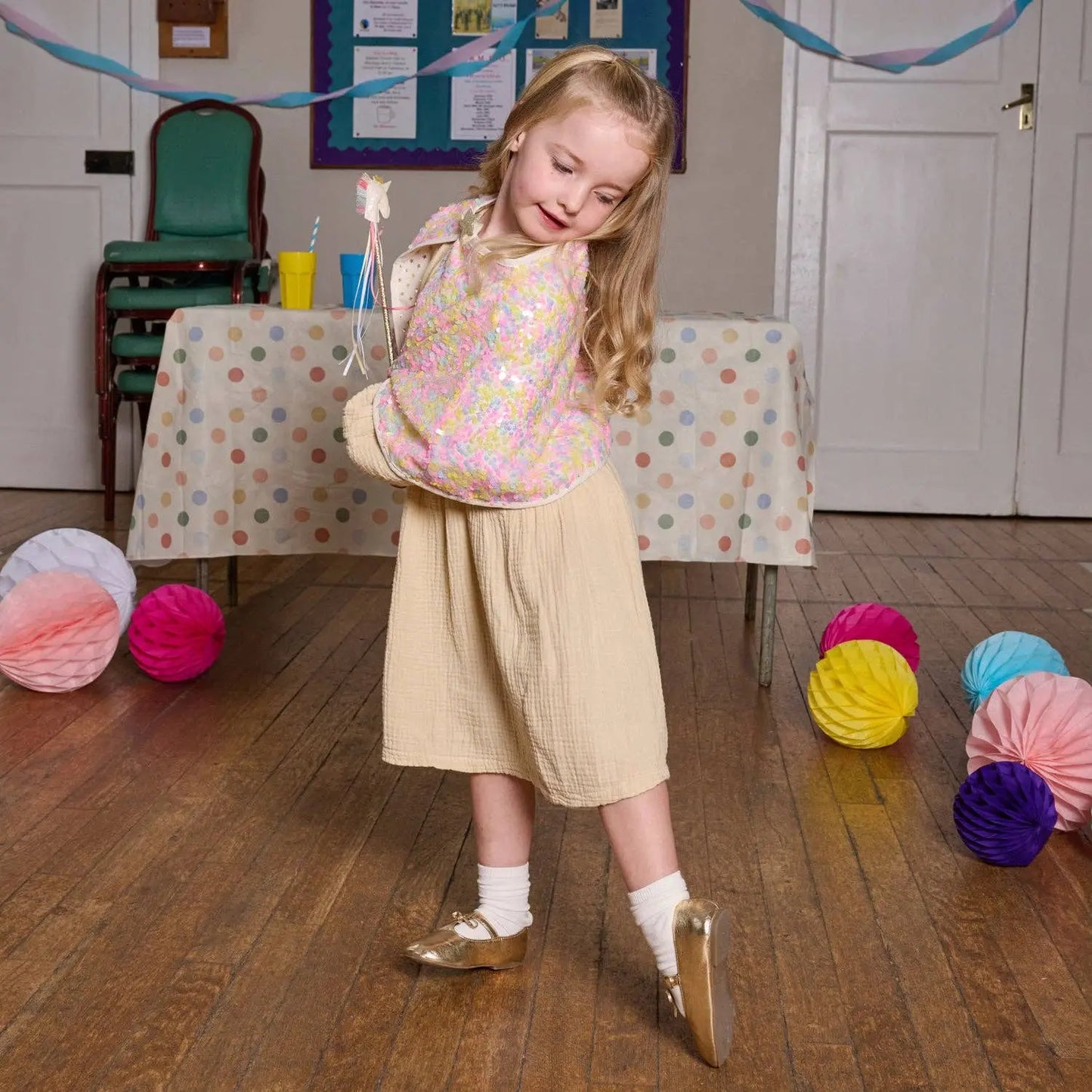 Rockahula Kids US - Pastel Rainbow Sequin Cape (3-10 Years) Rockahula Kids US