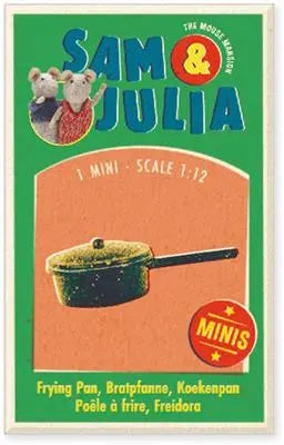 SAM AND JULIA - MINI BOX WITH Frying Pan Sam & Julia