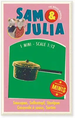SAM AND JULIA - MINI BOX WITH Saucepan Sam & Julia