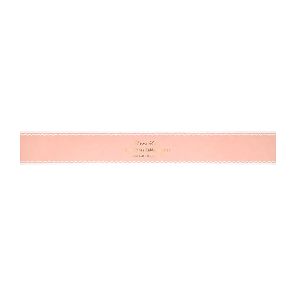 Scalloped Edge Pink Table Runner Meri Meri