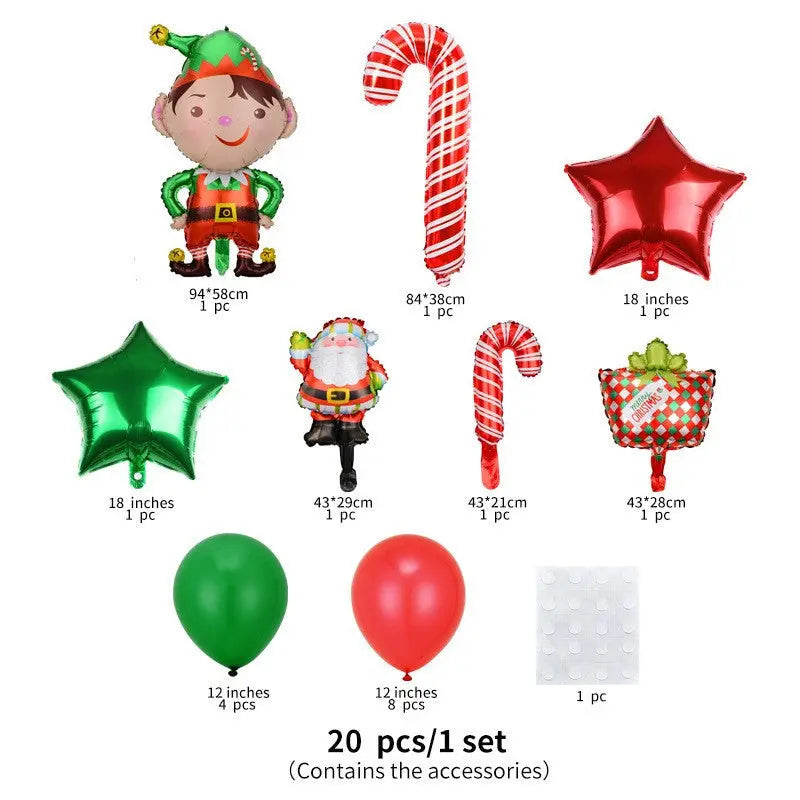 Set 20 ballons LUTIN FARCEUR cotillons Alsace