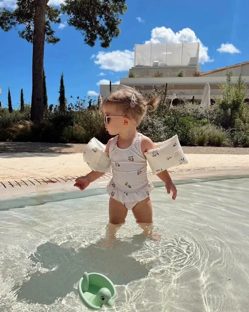 Shirley Swim Wings - Peach / Sea Shell LieWood