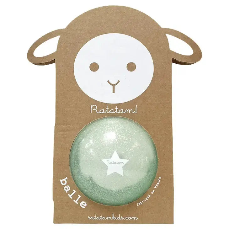 Small Blue Sheep Glitter Balloon 10 cm Ratatam