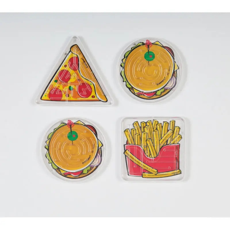 Snack maze games in mesh bag Cotillons D Alsace