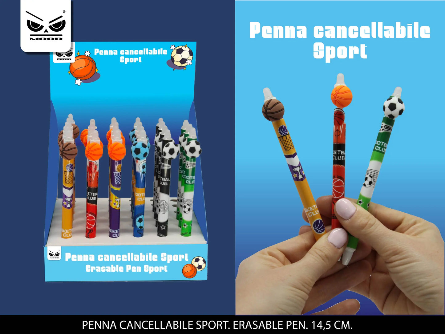 Sport erasable pen. Price per pen Mood