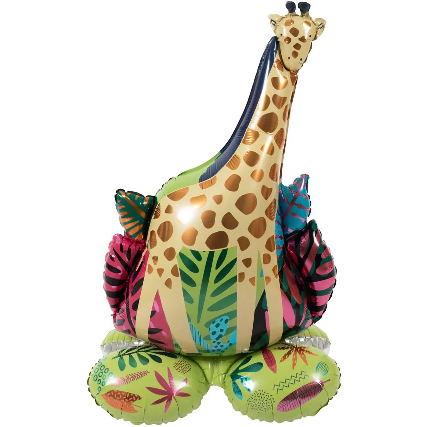 Standing Foil Balloon - Giraffe - 53 x 79 cm Folat
