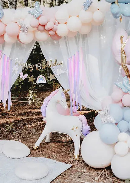 Standing Foil Balloon Unicorn Partydeco