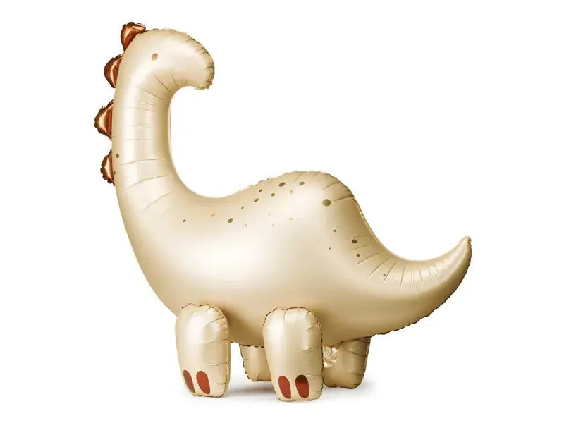 Standing foil balloon Brontosaurus, 91x85cm, mix Partydeco
