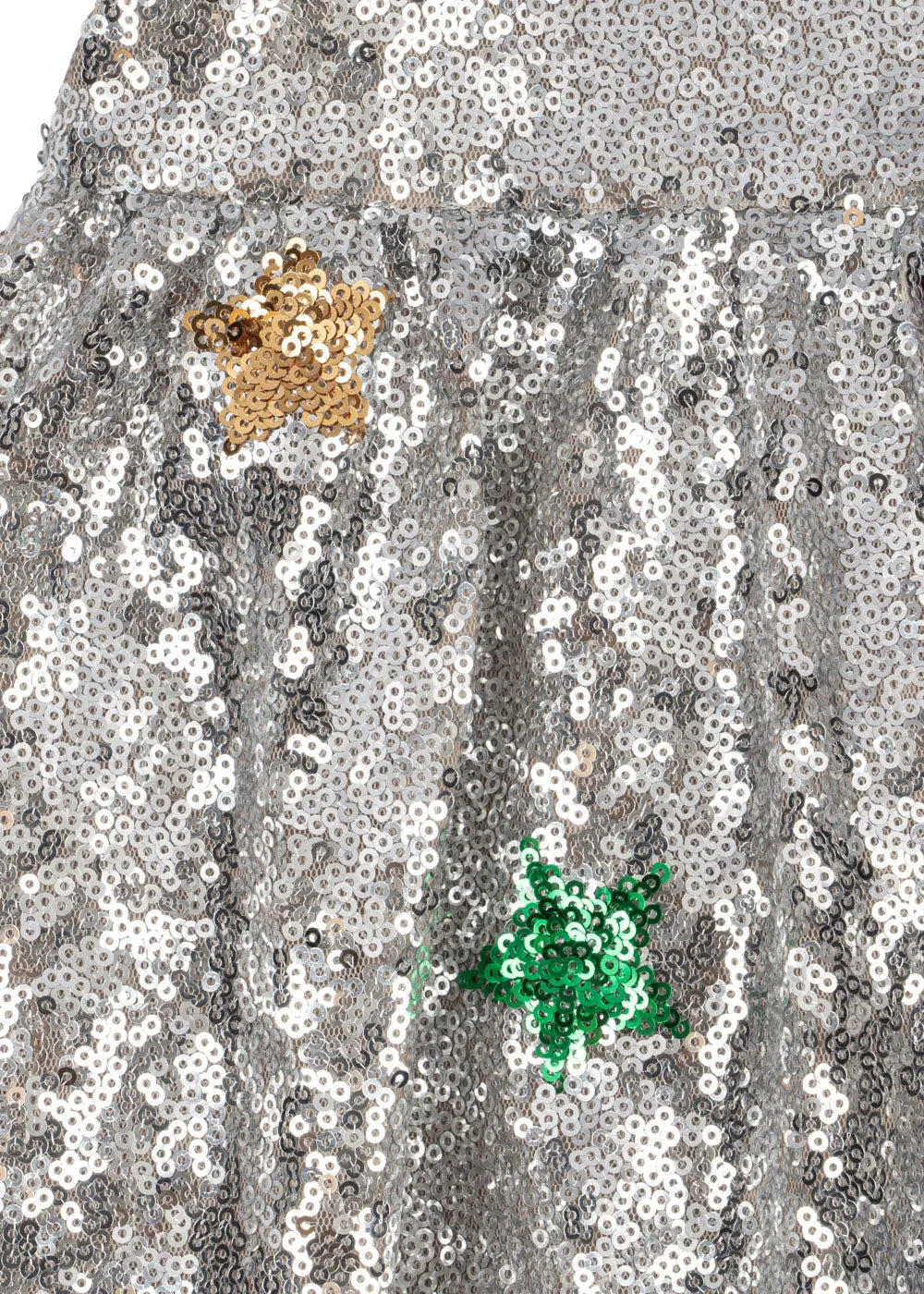 Starla Star Dust Dress - Star Sequin Silver Konges Slojd