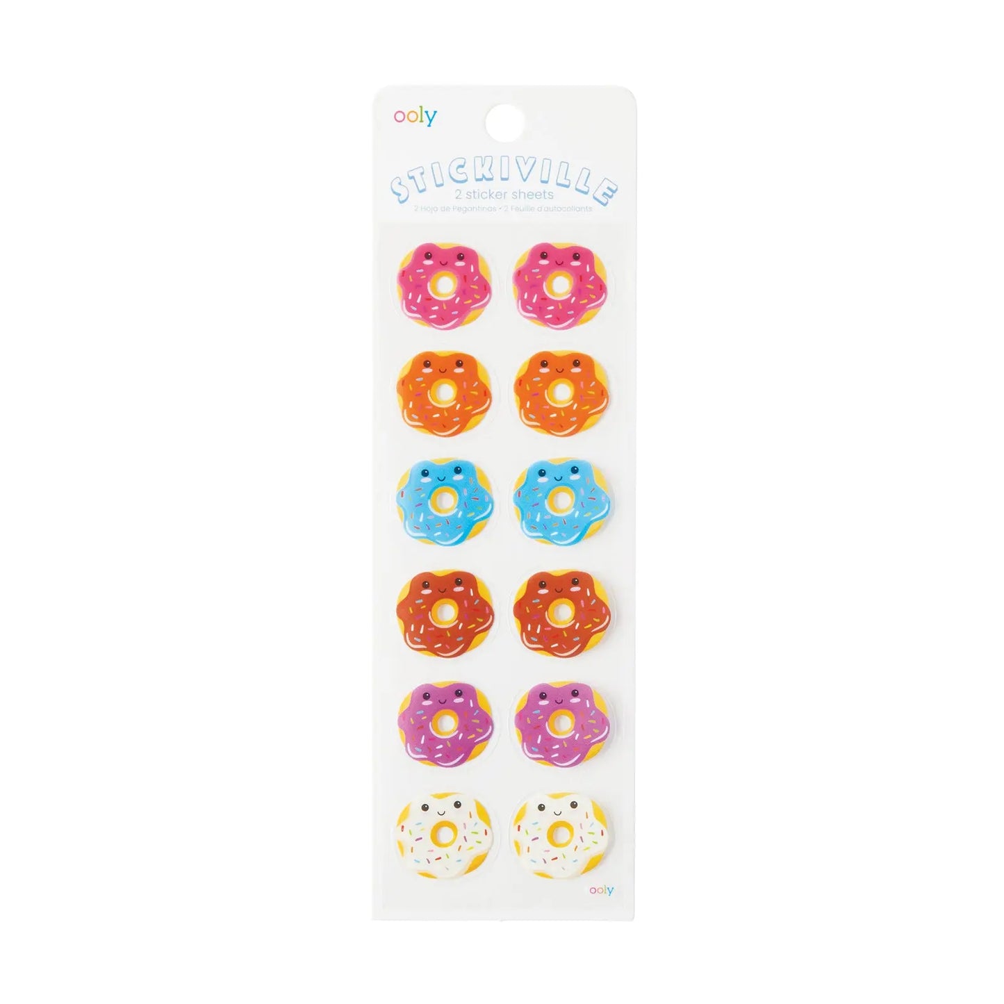 Stickiville Stickers – Skinny – Happy Donuts OOLY