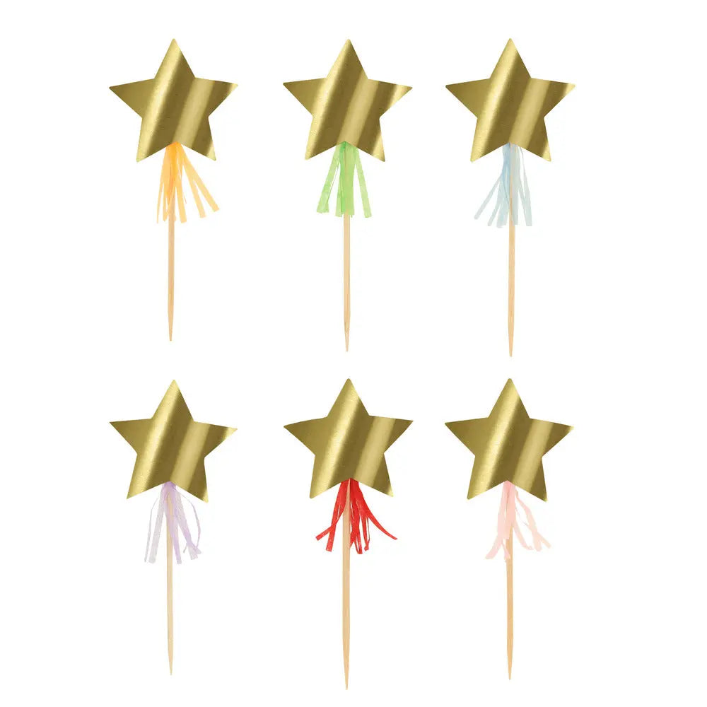 Stripe Party Cupcake Kit (x 24 toppers) Meri Meri