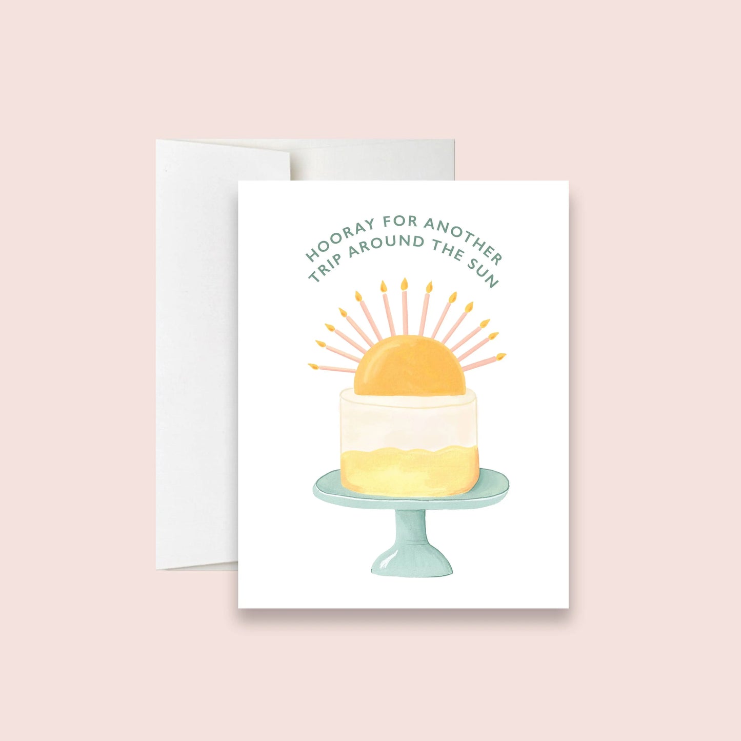 Sun Birthday Cake Greeting Card Isabella MG & Co.