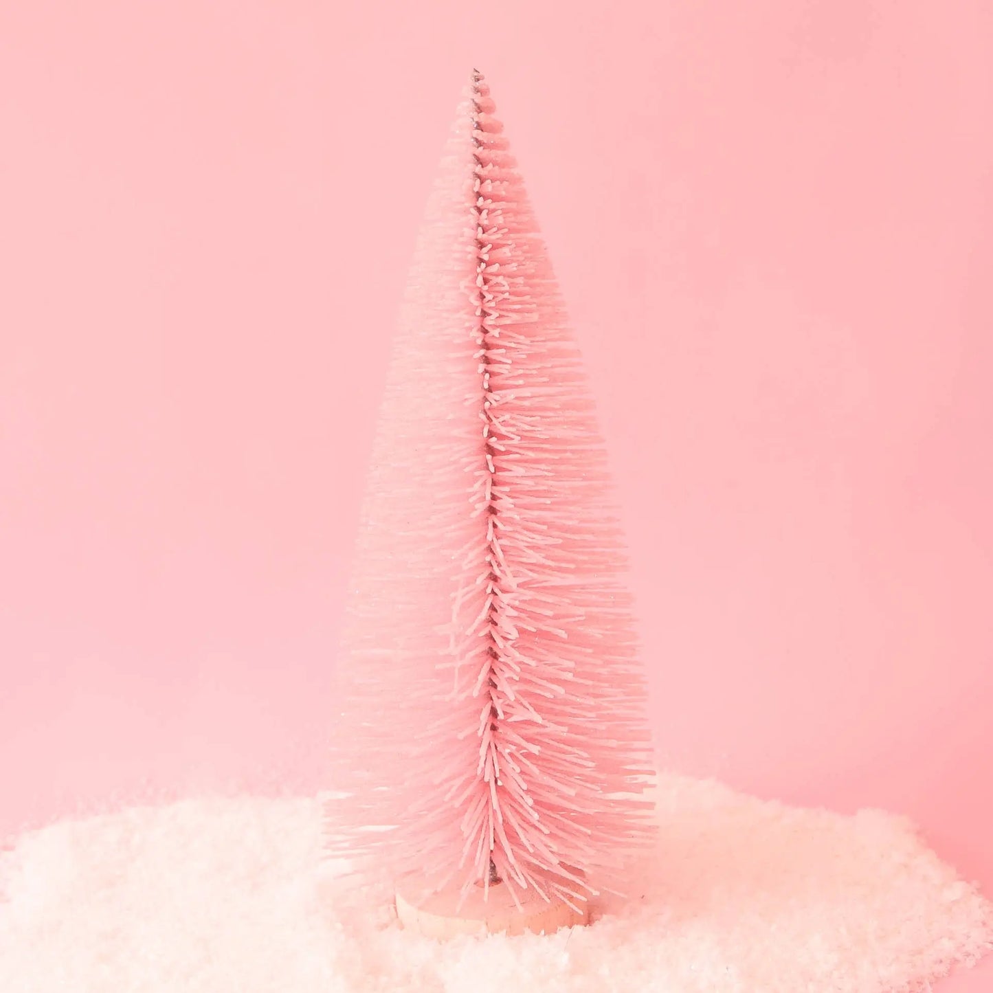 Sunshine Studios - Bottle Brush Tree | Warm Pink | Sparkle Christmas Tree: 9" Sunshine Studios