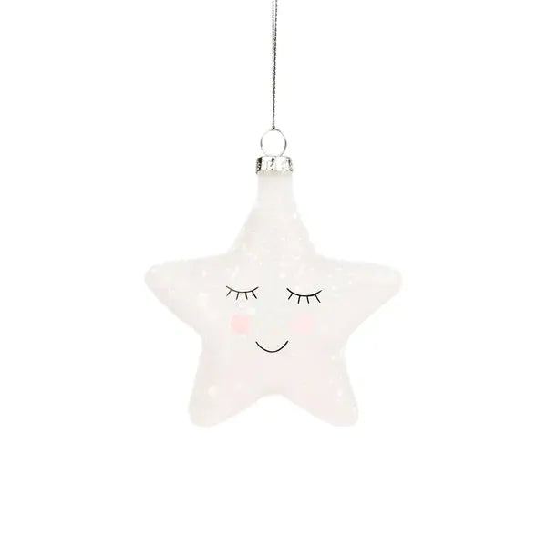Sweet Dreams Speckled Star Shaped Bauble - SASS & BELLE SASS AND BELLE