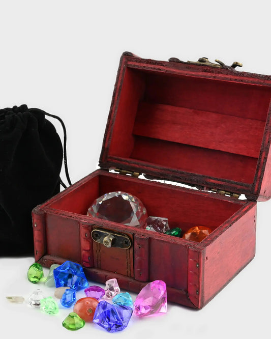 TREAURE CHEST WOODEN Den Goda Fen