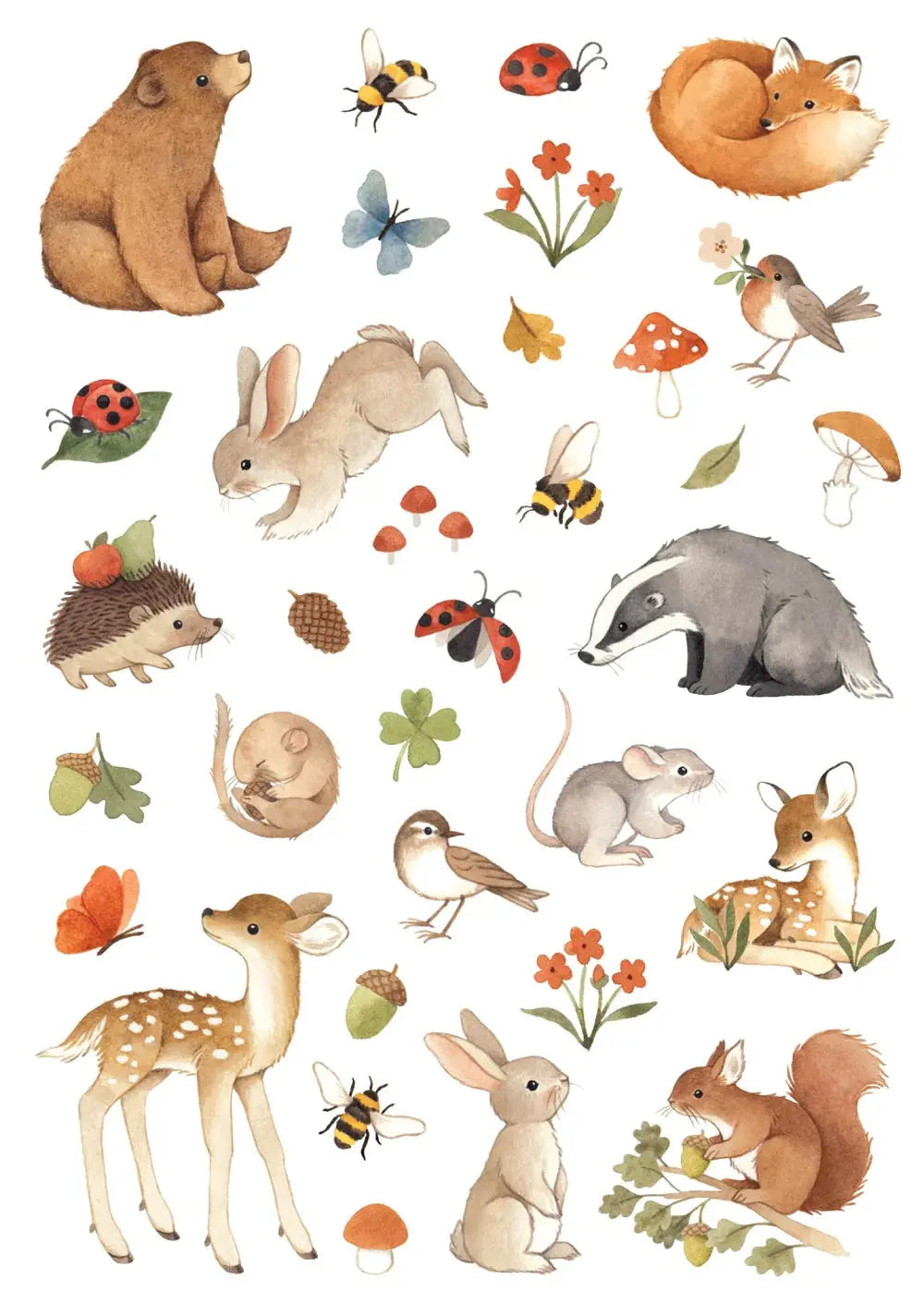 Tattoos a day in the woods Petit Monkey